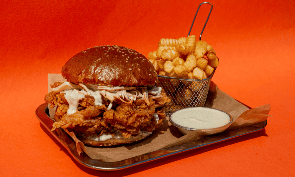 Ranch Burger Combo