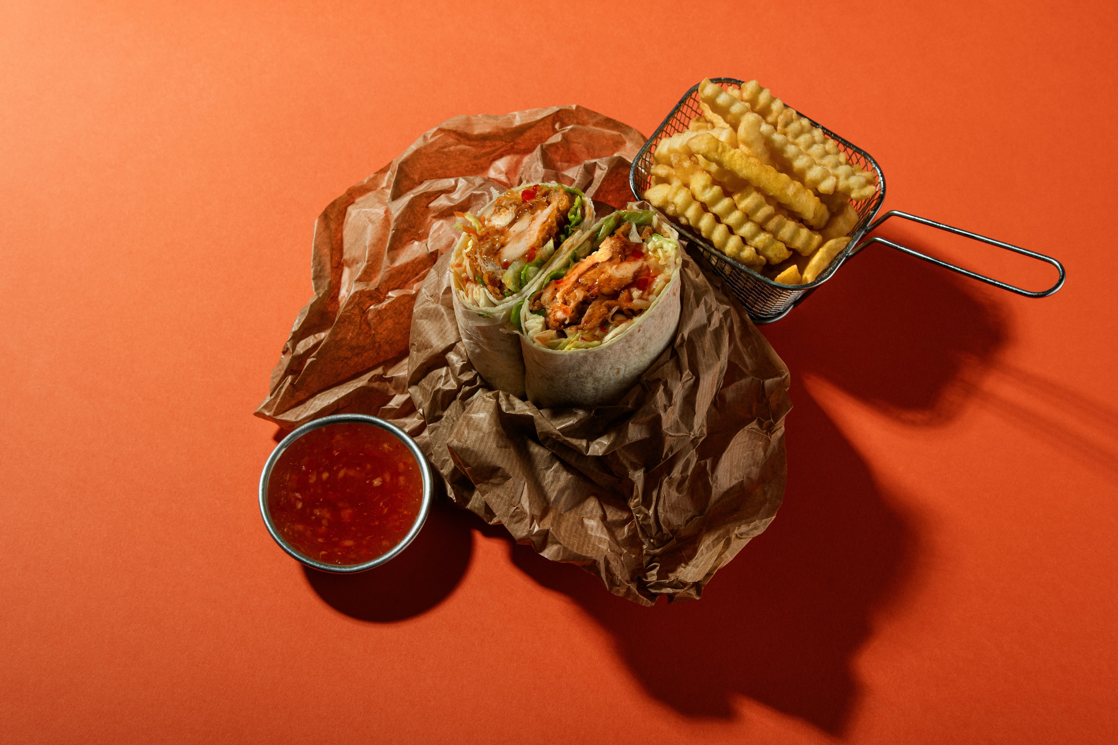 Sweet And Spicy Wrap Combo